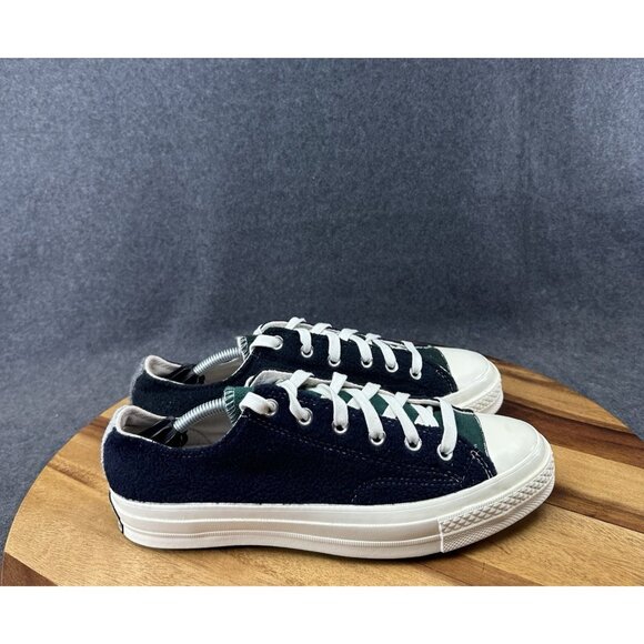 New Converse Renew Chuck 70 Low Top 7.5M/9.5 Black Blue Green Deadstock - Picture 1 of 9